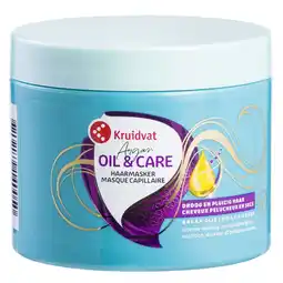 Kruidvat Kruidvat Argan Oil & Care Haarmasker aanbieding