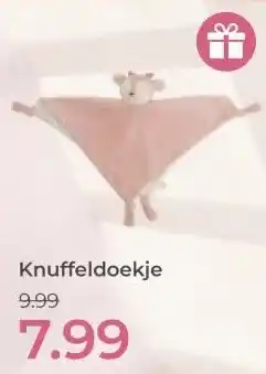 Prenatal Knuffeldoekje aanbieding