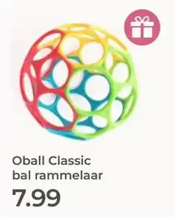 Prenatal Oball Classic bal rammelaar aanbieding