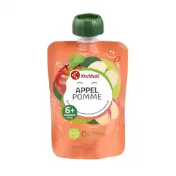 Kruidvat Kruidvat 6+M Bio Appel Knijpzakje aanbieding