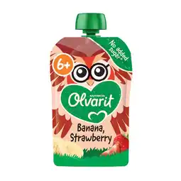 Kruidvat Olvarit 6+M Banaan Aardbei Knijpfruit aanbieding