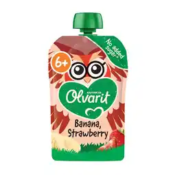 Kruidvat Olvarit 6+M Banaan Aardbei Knijpfruit aanbieding
