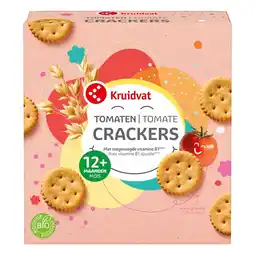 Kruidvat Kruidvat 12+M Bio Tomatencrackers aanbieding