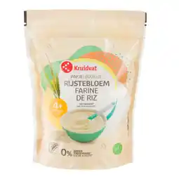 Kruidvat Kruidvat 4+M Bio Rijstebloem Papje aanbieding