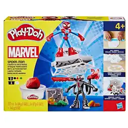 Kruidvat Play-Doh Marvel Spider-Man Launch & Slice Battle Kleiset aanbieding