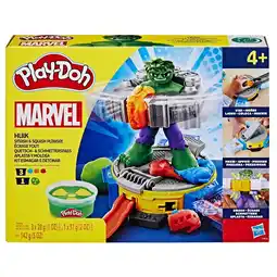 Kruidvat Play-Doh Hulk Smash And Squish Playset aanbieding
