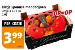 Poiesz Kistje Spaanse mandarijnen aanbieding
