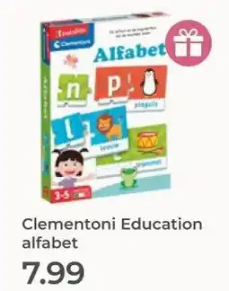 Prenatal Clementoni Education alfabet aanbieding