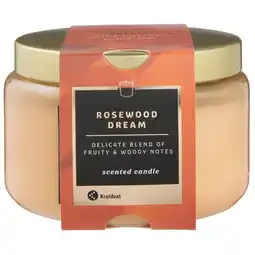 Kruidvat Kruidvat Rosewood Dream Geurkaars aanbieding
