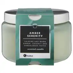 Kruidvat Kruidvat Amber Serenity Geurkaars aanbieding