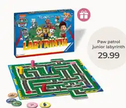 Prenatal Paw patrol junior labyrinth aanbieding
