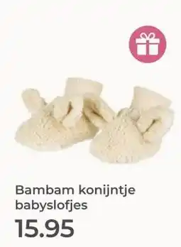 Prenatal Bambam konijntje babyslofjes aanbieding