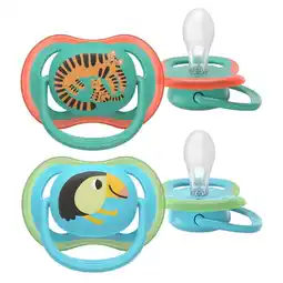 Kruidvat Philips Avent Soother Air 6-18M SCF087/11 fopspeen aanbieding