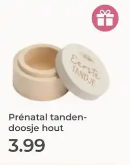 Prenatal Prénatal tanden- doosje hout aanbieding
