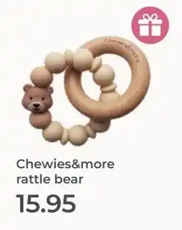 Prenatal Chewies&more rattle bear aanbieding