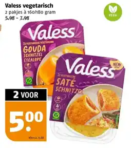 Poiesz Valess vegetarisch aanbieding