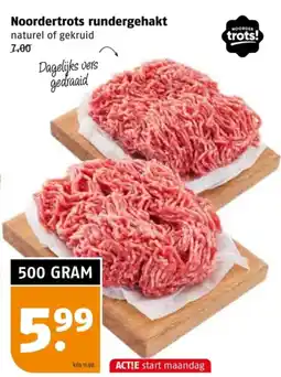 Poiesz Noordertrots rundergehakt aanbieding