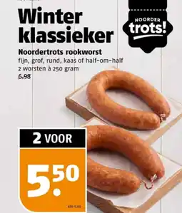 Poiesz Noordertrots rookworst aanbieding