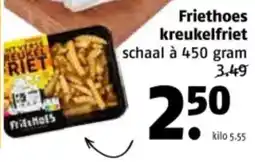 Poiesz Friethoes kreukelfriet aanbieding