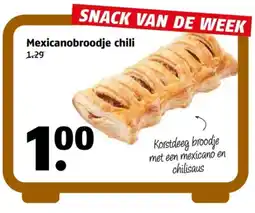 Poiesz Mexicanobroodje chili aanbieding