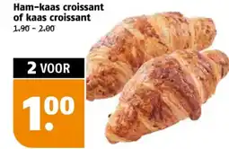 Poiesz Ham kaas croissant of kaas croissant aanbieding