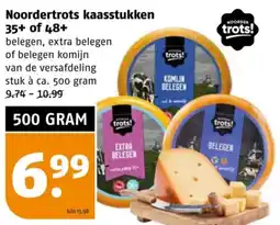 Poiesz Noordertrots kaasstukken aanbieding