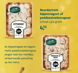 Poiesz Noordertrots kippenragout of paddenstoelenragout aanbieding