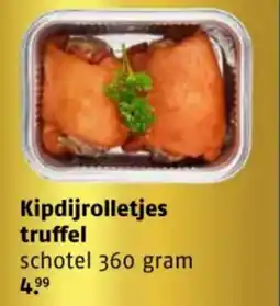 Poiesz Kipdijrolletjes truffel aanbieding