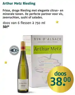 Poiesz Arthur Metz Riesling aanbieding