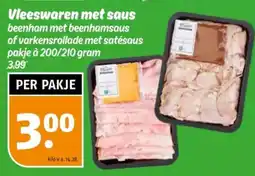 Poiesz Vleeswaren met saus aanbieding