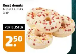 Poiesz Kerst donuts aanbieding