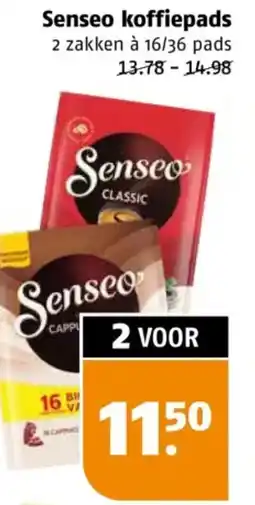 Poiesz Senseo koffiepads aanbieding