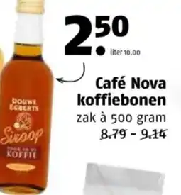 Poiesz Café Nova koffiebonen aanbieding