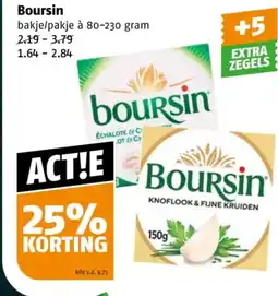 Poiesz Boursin aanbieding