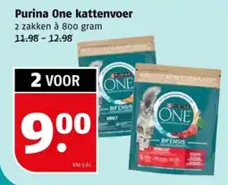 Poiesz Purina One kattenvoer aanbieding