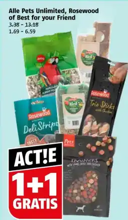 Poiesz Alle Pets Unlimited, Rosewood of Best for your Friend aanbieding