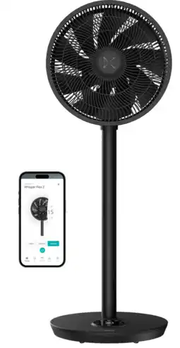 Coolblue Duux Whisper Flex 2 Black aanbieding