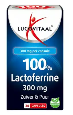 De Online Drogist Lucovitaal Lactoferrine 300mg Capsules aanbieding