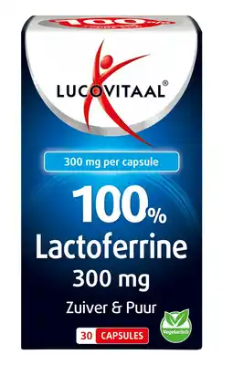 De Online Drogist Lucovitaal Lactoferrine 300mg Capsules aanbieding