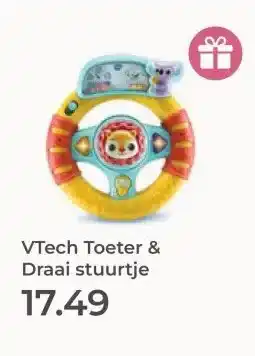 Prenatal VTech Toeter & Draai stuurtje aanbieding