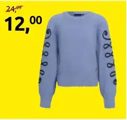 Jola Mode Trui BLAUW aanbieding