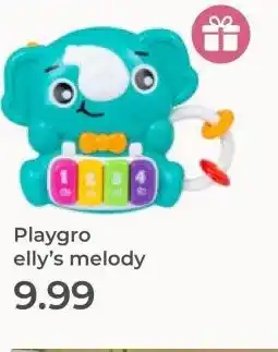 Prenatal Playgro elly's melody aanbieding