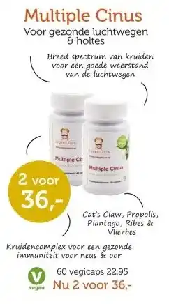 De Rode Pilaren Multiple Cinus aanbieding