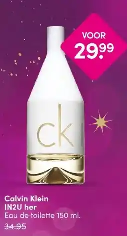 DA Calvin Klein IN2U her aanbieding