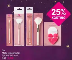 DA DA Make-up penselen aanbieding