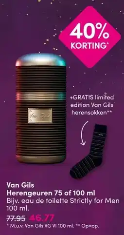 DA Van Gils Herengeuren 75 of 100 ml aanbieding