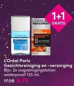 DA L'Oréal Paris Gezichtsreiniging en -verzorging aanbieding