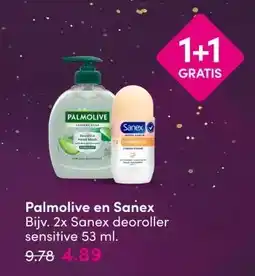 DA Palmolive en Sanex aanbieding