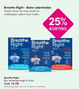 DA Breathe Right aanbieding