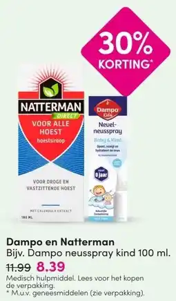 DA Dampo en Natterman aanbieding
